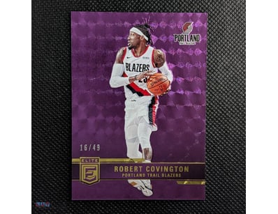 ROBERT COVINGTON PURPLE PARALLEL – SERIAL NUMBERED...