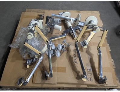 Lot of Duel Monitor Arms - Brand: Humanscale M21- ...