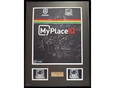 PENRITH PANTHERS 2026 SQUAD SIGNED/FRAMED JERSEY

...
