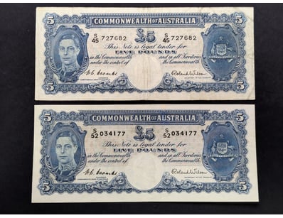 UNRESERVED Banknotes & Coins (A996) - Lot 1151