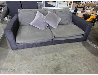 Fabric Upholstered Day bed with cushions 
Note: Su...