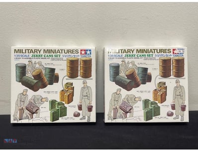 TAMIYA MILITARY MINIATURES 1/35 SCALE JERRY CANS S...