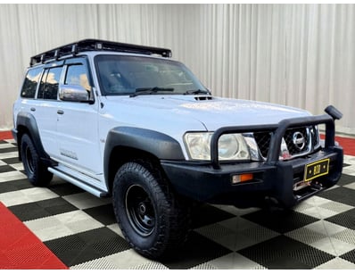 <b>2012 Nissan PATROL GU Mk II Wagon - White - 249...