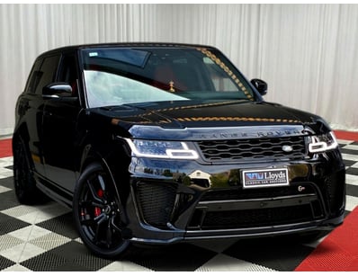 <b>2021 Land Rover Range Rover Sport V8SC SVR - Bl...