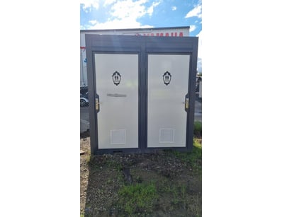 Portable Dual-Cubicle Toilet Unit Manufactured by ...