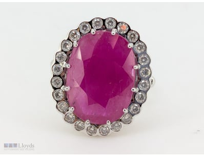 14CT ROSE GOLD RUBY AND DIAMOND RING

14Ct Rose Go...