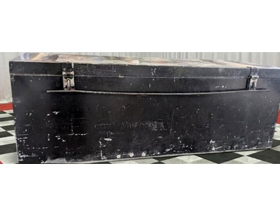 Metal Tool Box, Carry Handles, Lockable, Black

Di...