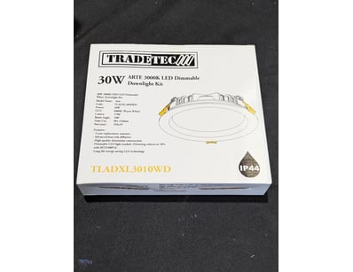 RRP $1,343.40 BULK LOT - QTY x12 Tradetec ARTE LED...