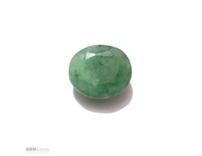 5.28 CARAT GREEN OVAL SHAPE EMERALD        

Condi...