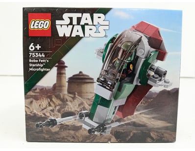 LEGO Star Wars set 75344 featuring Boba Fett's Sta...