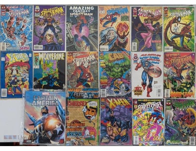 VINTAGE MARVEL COMICS COLLECTION - SPIDER-MAN, X-M...