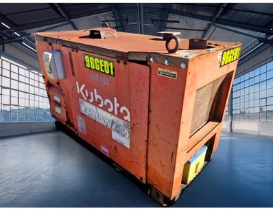 Kubota KJ-T180VX Diesel Generator, 18 kVA (14.4 kW...
