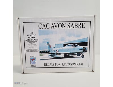 HIGH PLANES CAC AVON SABRE 1/48 SCALE PLASTIC MODE...