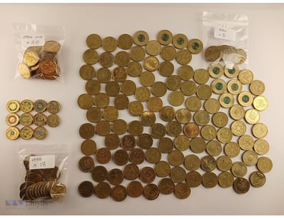 Collection Of Australian $1 And $2 Coins Comprisin...
