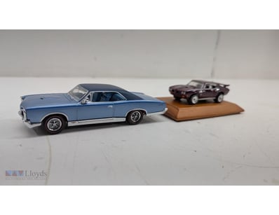 DIE CAST CARS, INCLUDING 1967 PONTIAC GTO, 1970 PO...