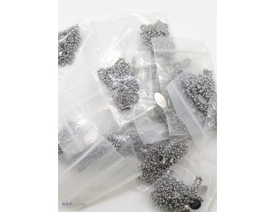 COLLECTION OF 2MM SILVER COLOURED CHAINED NECKLACE...
