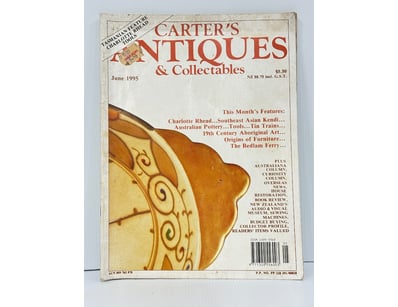 CARTER’S ANTIQUES AND COLLECTIBLES, 1995 MAGAZINE ...