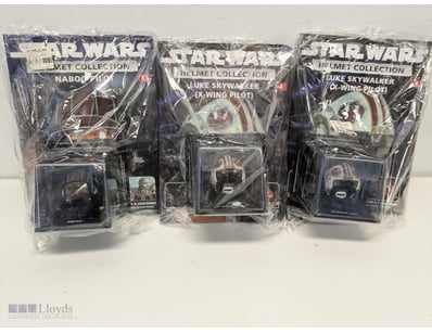 STAR WARS HELMET COLLECTION - NABOO PILOT, X-WING ...