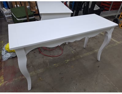 Hall Table, Timber Style, White Finish

Dimensio...