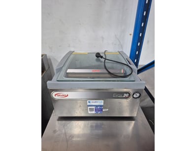 Orved Vaccum, Evox 30 
Approx dimensions H26 x W5...