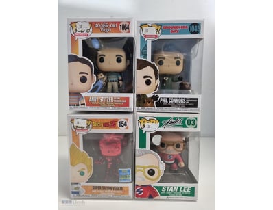 FUNKO POP! VINYL FIGURES COLLECTION - FOUR MOVIE/E...
