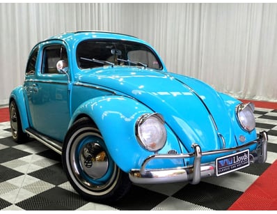 <b>1966 Volkswagen Beetle - Turquoise - Classic Re...
