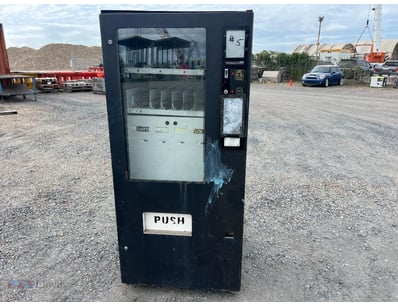 Vintage Glass-Front Combination Vending Machine

M...