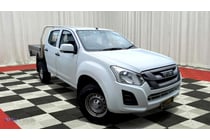 2017 Isuzu D-MAX Dual Cab Chassis - White -