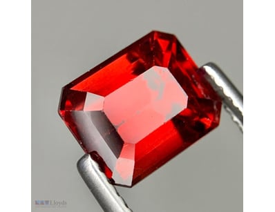 CERTIFIED 3.30CT NATURAL RED GARNET (GARNET GROUP)...