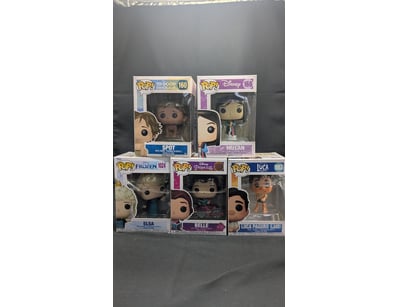FUNKO POP! DISNEY COLLECTION - SIX VINYL FIGURES (...
