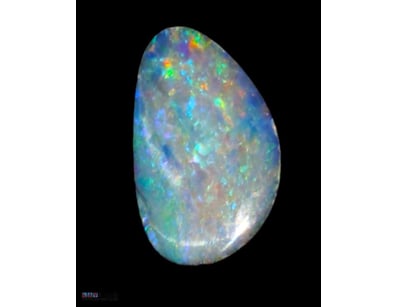 2 CARATS DARK OPAL DOUBLET FROM LIGHTNING RIDGE. 1...