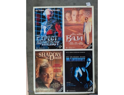 COLLECTION OF MUSIC AND MOVIE POSTERS, INCLUDING K...