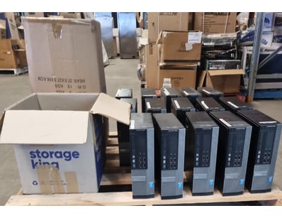 Assorted lot, includes  Dell OptiPlex 7010, 9010, ...