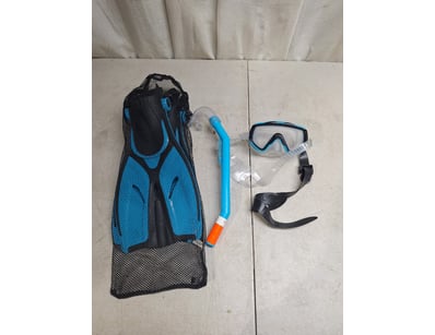 Snorkeling Set, Blue Finish


