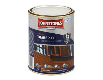 Johnstones Exterior Timber Oil - Natural 1L 

Bi...