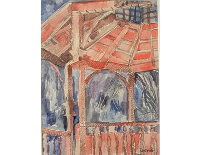 

JUDY CASSAB (1920-2015)

Watercolor On Paper...