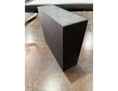Hisense HS2100 wireless subwoofer in black fabric ...