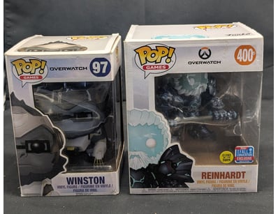 FUNKO POP! OVERWATCH VINYL FIGURES - WINSTON #97 A...