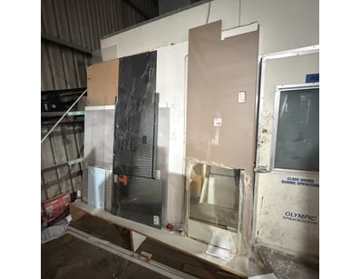 Spraybooth lot includes multiple spraybooth panels...