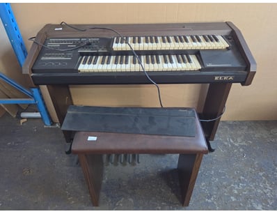 Piano, Elka C200 electric piano with chair

