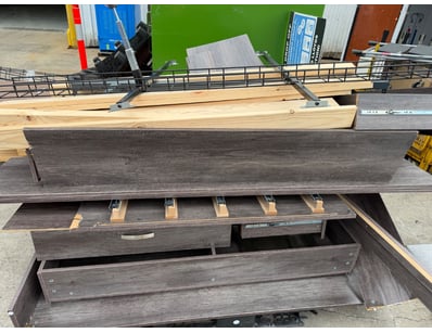 Parts Only. Bundle of bed frame parts. 

SOLD AS...