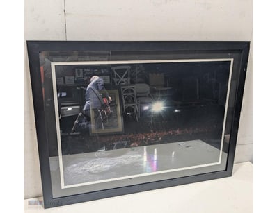 FRAMED CONCERT PERFORMANCE PHOTOGRAPH - LIVE STAGE...