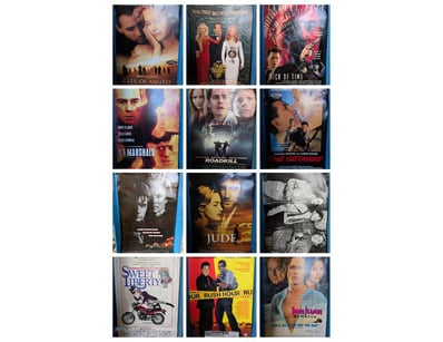 COLLECTION OF MOVIE POSTERS, INCLUDING ROADKILL, S...