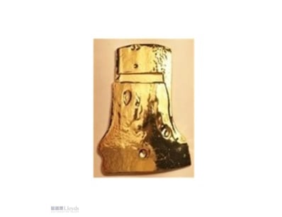 RARE 2016 "NED KELLY" HELMET INGOT, 999 24K- GOLD ...