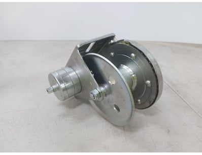 Industrial Pulley & Bracket Assembly System

