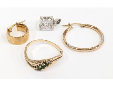 SCRAP LOT 9K GOLD

