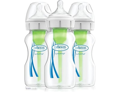 Dr. Brown's Options Plus with Level 1 Teat Wide Ne...