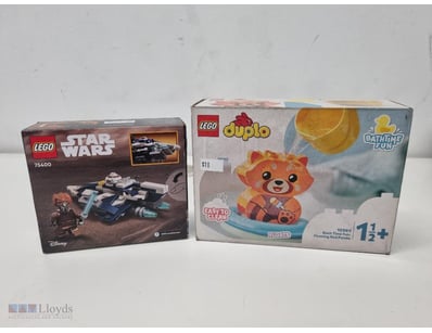 LEGO STAR WARS 75400 & LEGO DUPLO BATH TOY SETS BU...