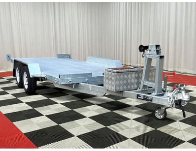 2025 Green Pty Ltd Car Trailer tilt with solar pan...