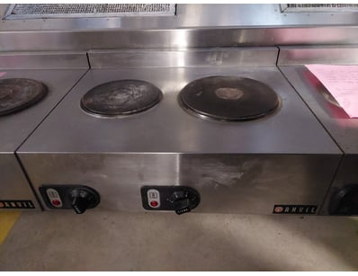 Anvil STH0002-ICE commercial-grade electric stove ...